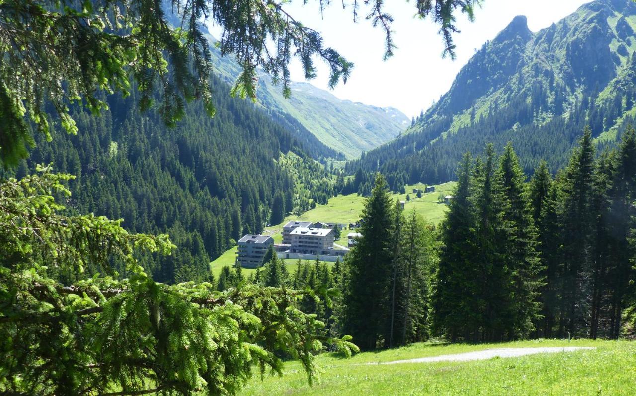 Alpinresortmontafon Garni 加尔盖伦 外观 照片
